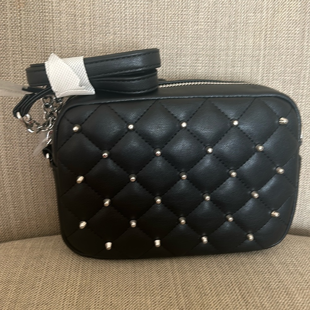 NWT Rebecca Minkoff quilted black crossbody.